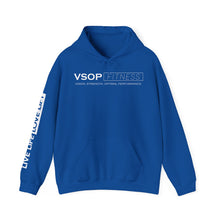 Load image into Gallery viewer, VSOP Fitness Hoodie with LIVE LIFE LOVE LIFT (white font)