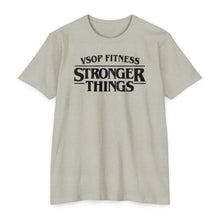 Load image into Gallery viewer, Stronger Things Fitness T-Shirt — VSOP Fitness Gym Tee