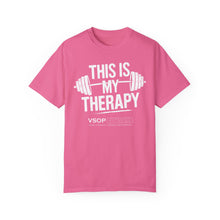 Load image into Gallery viewer, THIS IS MY THERAPY 1: Unisex Garment-Dyed Comfort Colors Shirt