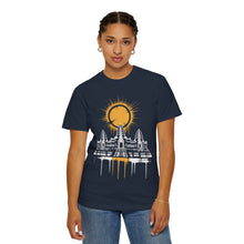 Load image into Gallery viewer, Sun Halo AngkorWat T-shirt | Boho Style Tee, Unisex Graphic Shirt, Casual Wear, Travel Souvenir, Unique Gift Idea