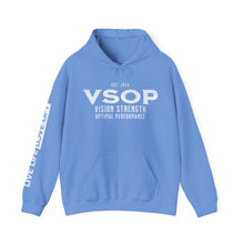 Load image into Gallery viewer, VSOP est 2024 Hoodie with LIVE LIFE LOVE LIFT (white font)