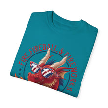 Load image into Gallery viewer, Fire, Fireball, Fireworks, Firecracker, 4th of July shirt, Unisex, Comfort Colors, Comfy, Unique, 90s