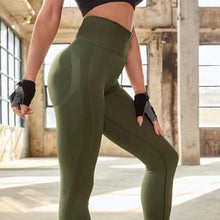 Load image into Gallery viewer, Booty Leggings, Yoga Hip Lifting, Skinny Workout Pants, Yoga pants, Yoga leggings, Fitness pants