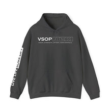 Load image into Gallery viewer, VSOP Fitness Hoodie with LIVE LIFE LOVE LIFT (white font)