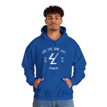 Load image into Gallery viewer, Gymwear Hoodie - "Live. Life. Love. Lift." Athletic Pullover