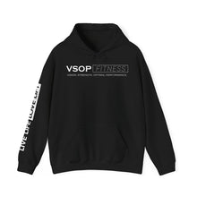 Load image into Gallery viewer, VSOP Fitness Hoodie with LIVE LIFE LOVE LIFT (white font)