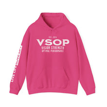 Load image into Gallery viewer, VSOP est 2024 Hoodie with LIVE LIFE LOVE LIFT (white font)