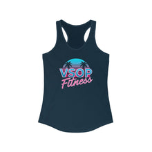 Load image into Gallery viewer, Tank Top VSOP Fitness 90's Miami Vice Style Palm Tree Sunset Women's Racerback