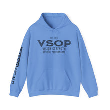 Load image into Gallery viewer, VSOP est 2024 Hoodie with LIVE LIFE LOVE LIFT (black font)