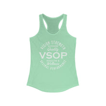Load image into Gallery viewer, VSOP Health & Wellness Women's Racerback Tank (white font)