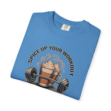 Load image into Gallery viewer, Spice Up Your Workout Unisex T-shirt, Gym Shirt, Fitness Tee, Gift for Gym Lovers, Motivational Wear, Workout Apparel