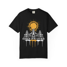 Load image into Gallery viewer, Sun Halo AngkorWat T-shirt | Boho Style Tee, Unisex Graphic Shirt, Casual Wear, Travel Souvenir, Unique Gift Idea