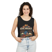 Load image into Gallery viewer, Average American Guy Tank Top - Retro Patriotic Farm Graphic Tank