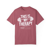 Load image into Gallery viewer, THIS IS MY THERAPY 1: Unisex Garment-Dyed Comfort Colors Shirt