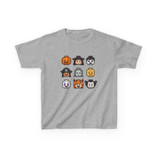 Load image into Gallery viewer, Trick-or-Treaters Set, Kids Halloween Graphic Tee, Spooky Themed T-Shirt for Kids, Halloween Costume Shirt, Party Wear, Fall Celebration Apparel