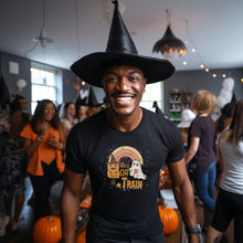 Load image into Gallery viewer, Trick or Train: Unisex shirt (Sizes XS to 4XL)