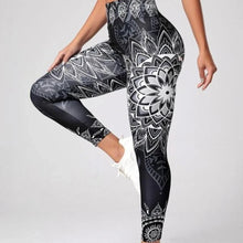 Load image into Gallery viewer, Ink Printing Women's Print Pants, Yoga pants, Yoga leggings, Fitness pants