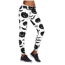 Load image into Gallery viewer, 22 Choices: Printed Halloween Yoga Pants, Halloween Leggings, High Stretch, Women's Leggings