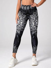 Load image into Gallery viewer, Ink Printing Women's Print Pants, Yoga pants, Yoga leggings, Fitness pants