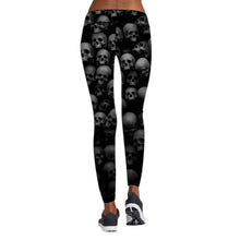Load image into Gallery viewer, 22 Choices: Printed Halloween Yoga Pants, Halloween Leggings, High Stretch, Women's Leggings