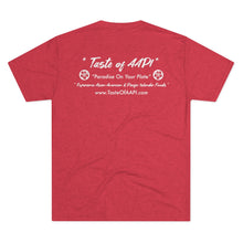 Load image into Gallery viewer, AZN PRD Tri-Blend Tee: Taste of AAPI (5 Colors)