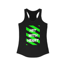 Load image into Gallery viewer, HIIT FITT Women's Racerback Tank: HIIT WITH HEART (7 Colors)