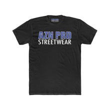 Load image into Gallery viewer, Blue AZN PRD Men's Cotton Tee: ONE LOVE ONE FAMILY UNITED (1 Color)