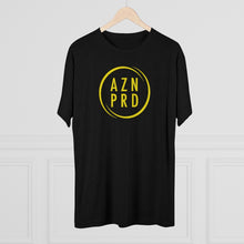 Load image into Gallery viewer, AZN PRD Super Soft Tri-Blend Tee with Yellow Logo