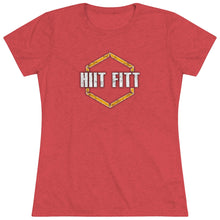 Load image into Gallery viewer, HIIT FITT Women's Super Soft Tee with Yellow Hex Logo (6 Colors)