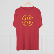Load image into Gallery viewer, AZN PRD Super Soft Tri-Blend Tee with Yellow Logo