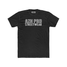 Load image into Gallery viewer, AZN PRD Men's Cotton Black n White Tee: ASIAN PRIDE w/ website (7 Colors)