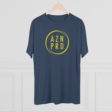 Load image into Gallery viewer, AZN PRD Super Soft Tri-Blend Tee with Yellow Logo