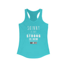 Load image into Gallery viewer, HIIT FITT Women's Racerback Tank: "STRONG IS NOW" (11 Colors)