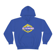 Load image into Gallery viewer, JO STRONG HOODIE: Iron Sharpens Iron (front and back designs)