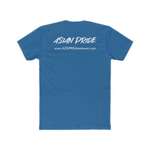 Load image into Gallery viewer, AZN PRD Men's Cotton Black n White Tee: ASIAN PRIDE w/ website (7 Colors)
