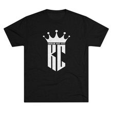 Load image into Gallery viewer, KC Crown: Unisex Tri-Blend Crew Tee