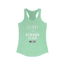 Load image into Gallery viewer, HIIT FITT Women's Racerback Tank: "STRONG IS NOW" (11 Colors)