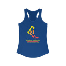 Load image into Gallery viewer, WALKING WARRIORS: Duo-Blend Racerback Tank: Yellow/Red (5 colors)