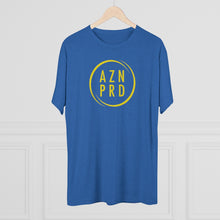 Load image into Gallery viewer, AZN PRD Super Soft Tri-Blend Tee with Yellow Logo