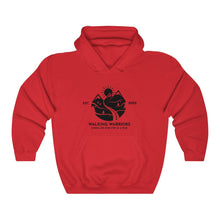 Load image into Gallery viewer, WALKING WARRIORS: Unisex Heavy Blend™ Hoodie: Black Mountains (12 colors)