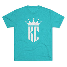 Load image into Gallery viewer, KC Crown: Unisex Tri-Blend Crew Tee