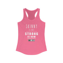 Load image into Gallery viewer, HIIT FITT Women's Racerback Tank: "STRONG IS NOW" (11 Colors)