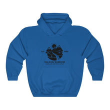 Load image into Gallery viewer, WALKING WARRIORS: Unisex Heavy Blend™ Hoodie: Black Mountains (12 colors)
