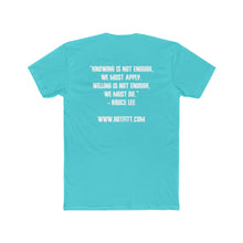 Load image into Gallery viewer, Men's Cotton Crew Tee: Kettlebell King Collection w/ Bruce Lee quote