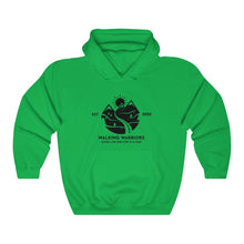 Load image into Gallery viewer, WALKING WARRIORS: Unisex Heavy Blend™ Hoodie: Black Mountains (12 colors)