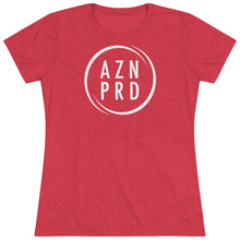 Load image into Gallery viewer, AZN PRD Super Soft Women's Tri-Blend Tee