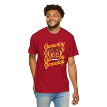 Load image into Gallery viewer, KC Gameday Unisex T-Shirt - Casual Apparel for Sports Fans, Football Tees, Game Day Shirt, Custom Graphic Tee, Gift for Sports Lovers
