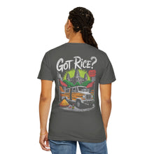 Load image into Gallery viewer, Got Rice? (Front &amp; Back) Asian, AAPI, Vintage Unisex T-Shirt, Casual Wear, Foodie Gift, Graphic Tee, Gift for Rice Lovers, Stylish Apparel
