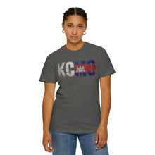 Load image into Gallery viewer, KCMO Khmer Pride T-Shirt 2| Soft Garment-Dyed Tee | Casual Wear, City Pride, Unisex Fashion, Gift for Locals, Travel Souvenir
