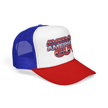 Load image into Gallery viewer, Average American Guy Trucker Hat – Patriotic Foam Mesh Cap
